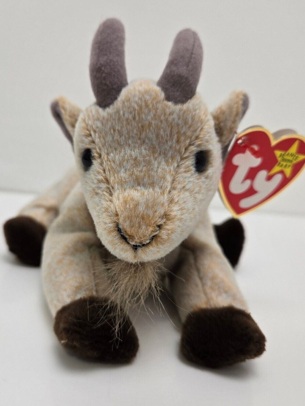 Ty Beanie Baby “Goatee” the Adorable Goat! (6 inch)